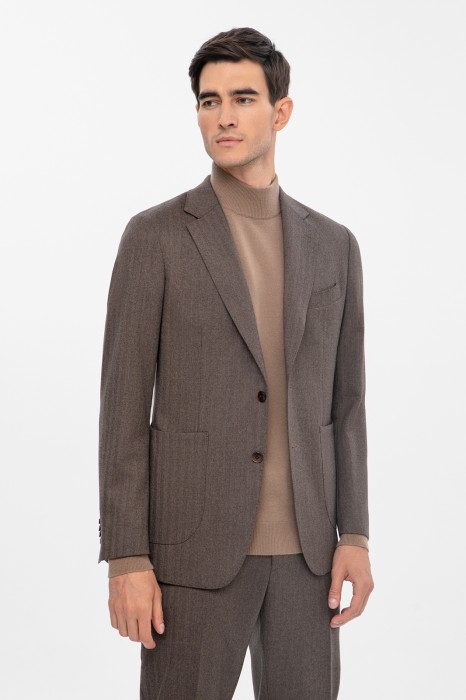 пиджак из шерсти фотография