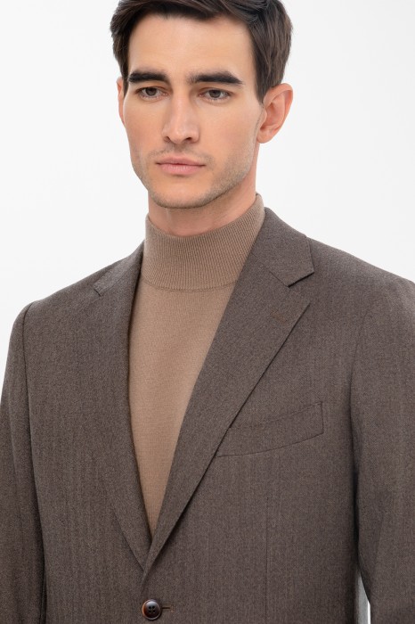 пиджак из шерсти от бренда kanzler вид слева