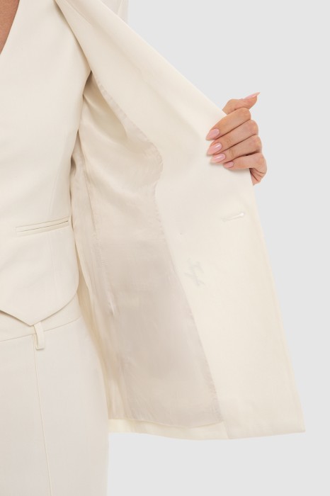 пиджак из смесовой шерсти из россии вид сбоку