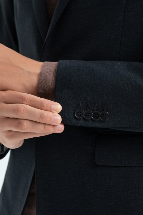 пиджак из трикотажной ткани по цене 19990 руб вид справа