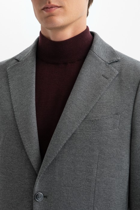 пиджак из трикотажной ткани от бренда kanzler вид слева