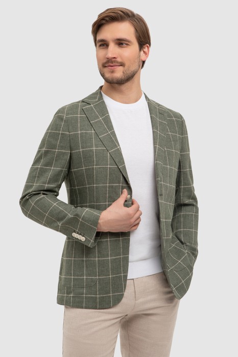 Товар зеленого цвета с внутренней стороны