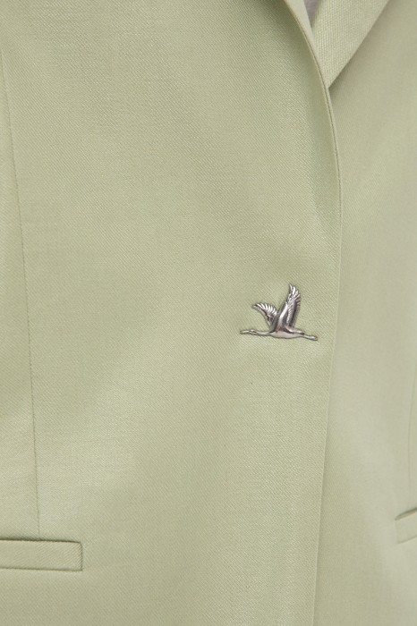 пиджак изо льна и вискозы от бренда kanzler вид слева