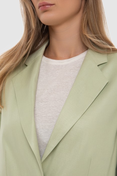 пиджак изо льна и вискозы из россии вид сбоку