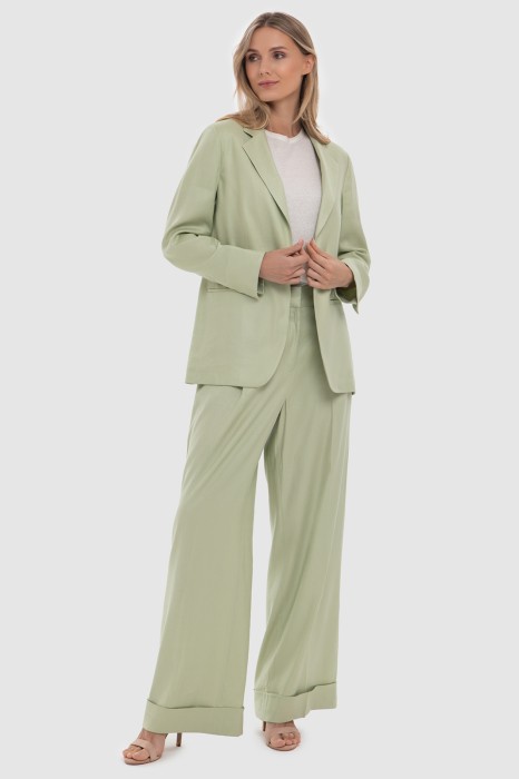 пиджак изо льна и вискозы вид слева