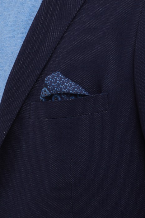 пиджак костюмный приталенный от бренда kanzler вид слева