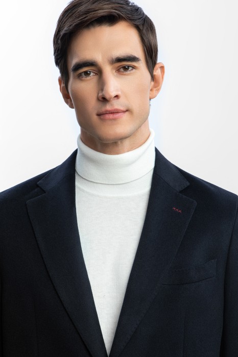 пиджак limited edition из 100% кашемира от бренда kanzler вид слева