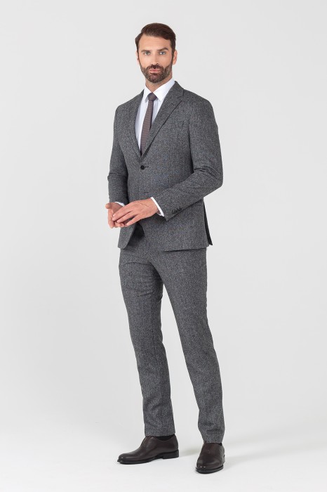 пиджак limited edition из итальянской шерстяной ткани bottoli из россии вид сбоку