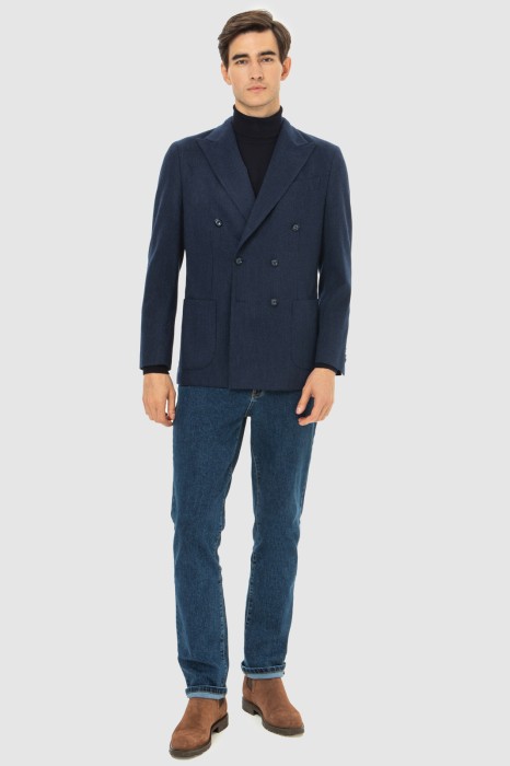 пиджак limited edition из шерсти, устойчивой к сминанию из шерсти спереди