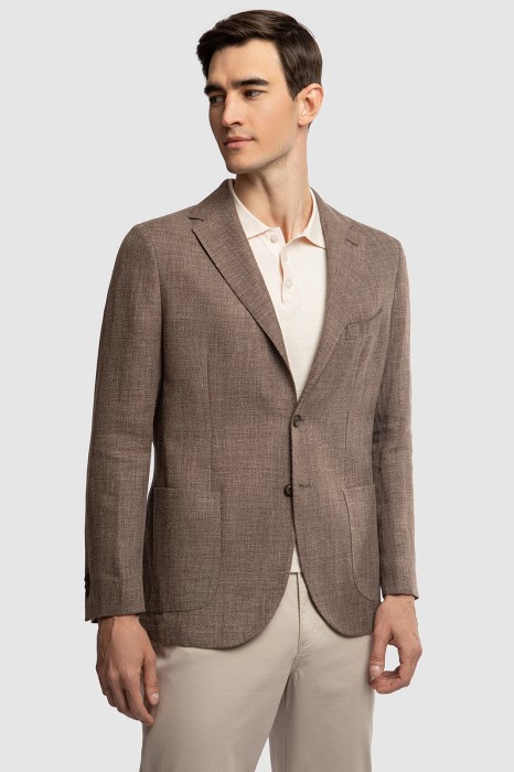 пиджак limited edition изо льна и шерсти фотография