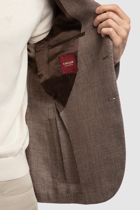 пиджак limited edition изо льна и шерсти по цене 24990 руб вид справа