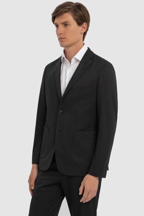 пиджак из проверенных материалов спереди