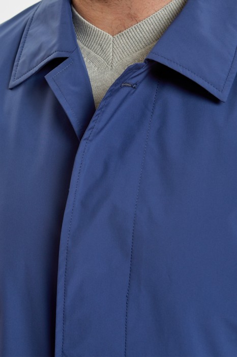 плащ прямого кроя из россии вид сбоку