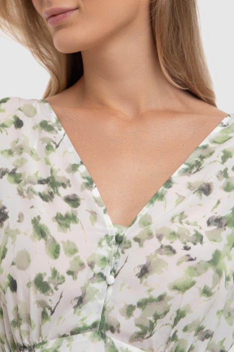 платье-миди от бренда kanzler вид слева