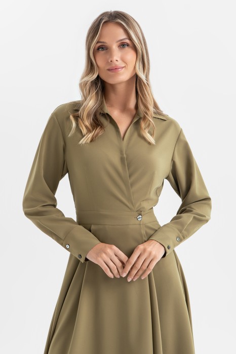 платье-рубашка из россии вид сбоку