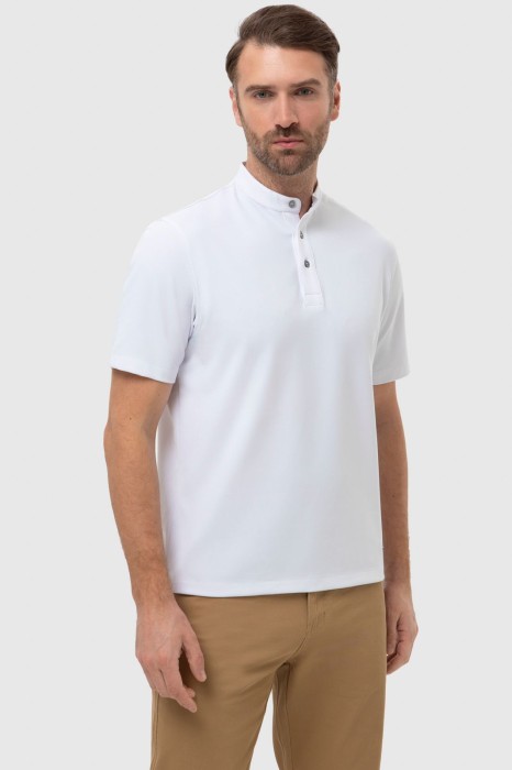 поло из эластичной ткани фотография