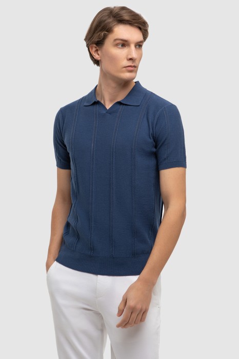 поло из хлопка и льна фотография