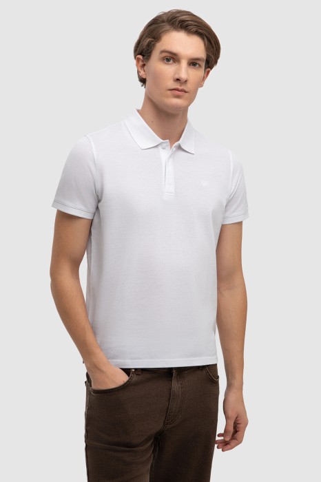 поло из хлопка пима по цене 4990 руб вид справа