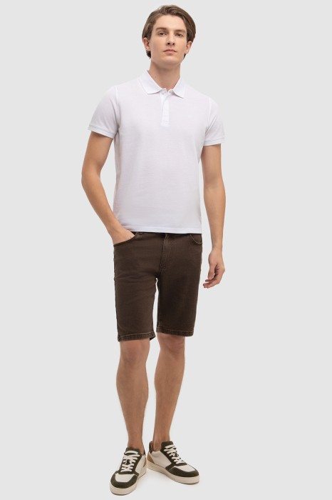 поло из хлопка пима из россии вид сбоку