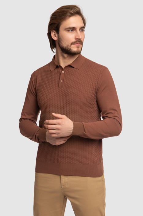 поло из хлопка пима по цене 4990 руб вид справа