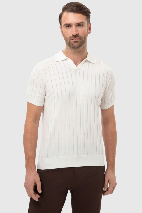 поло из хлопка пима по цене 7990 руб вид справа