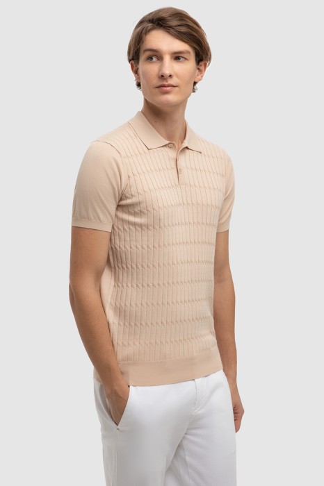 поло из хлопка пима по цене 6990 руб вид справа