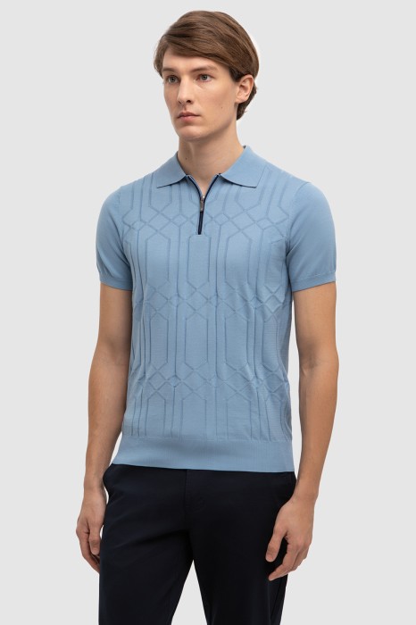 поло из хлопка пима по цене 6990 руб вид справа