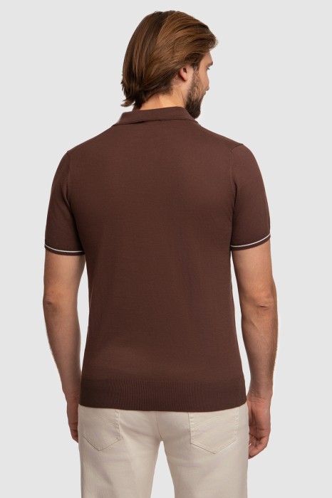 поло из хлопка пима по цене 7990 руб вид справа