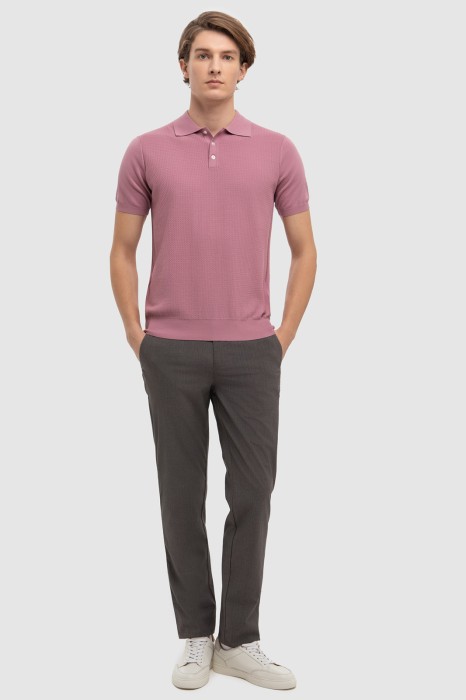 поло из хлопка пима из россии вид сбоку