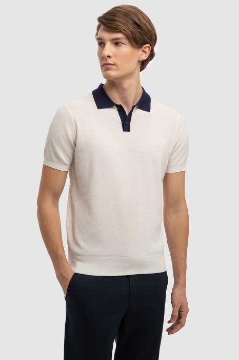 поло из хлопка пима по цене 6990 руб вид справа