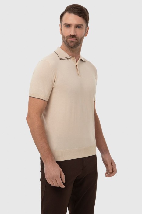 поло из хлопка пима по цене 7190 руб вид справа