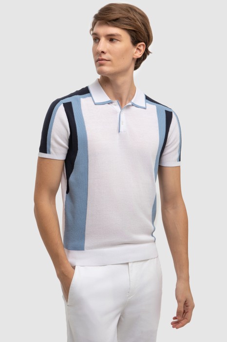 поло из хлопка пима по цене 6990 руб вид справа