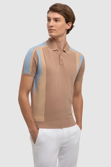 поло из хлопка пима по цене 6990 руб вид справа