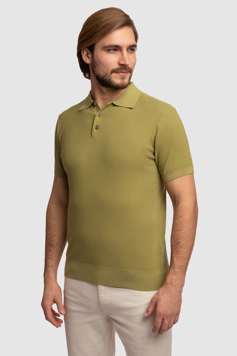 поло из хлопка пима по цене 7990 руб вид справа