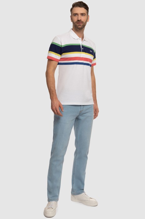 поло из хлопка из россии вид сбоку