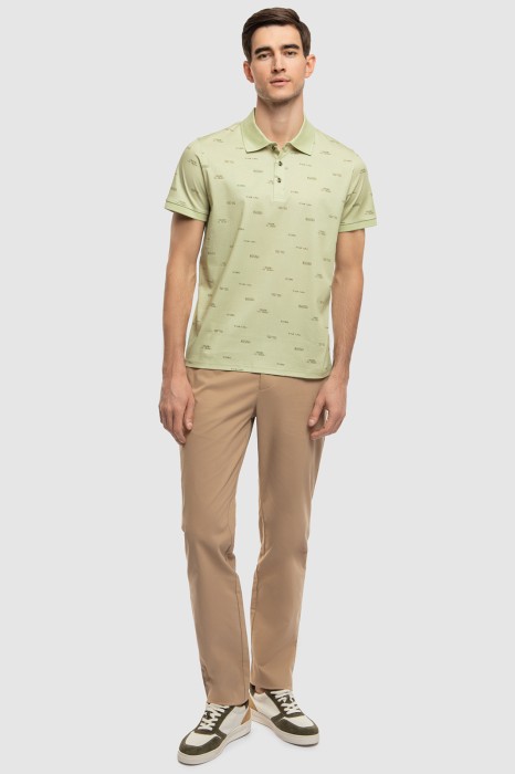 поло из хлопка из россии вид сбоку