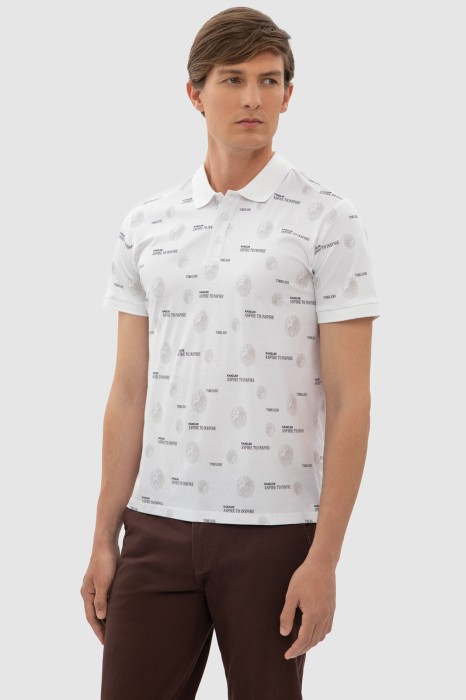 поло из хлопка по цене 4990 руб вид справа