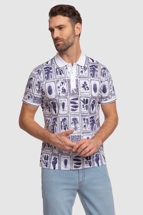 поло из хлопка по цене 4990 руб вид справа