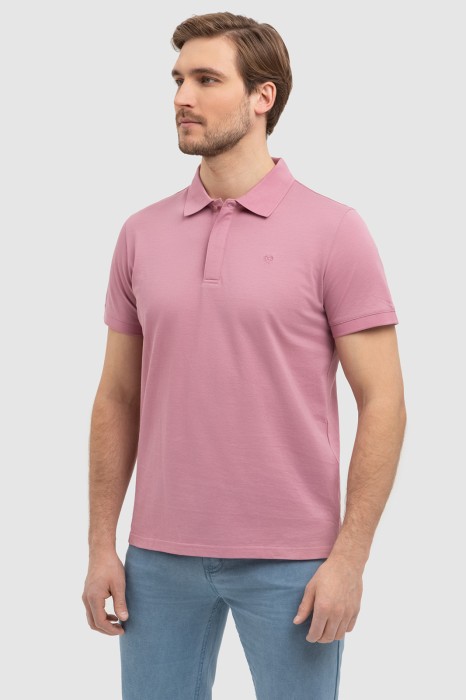 поло из хлопка из россии вид сбоку