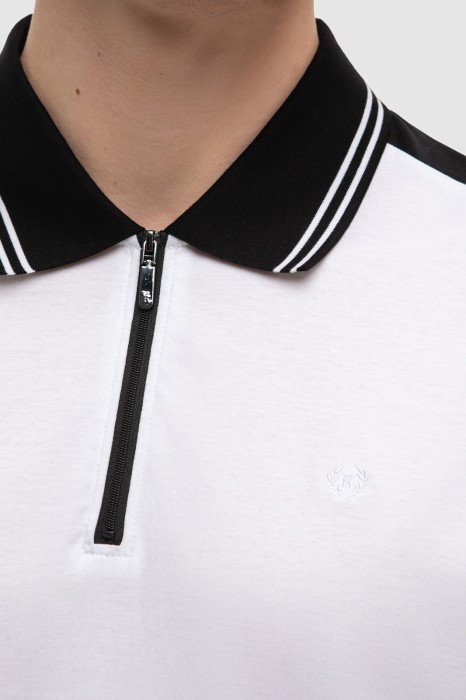 поло из хлопка от бренда kanzler вид слева