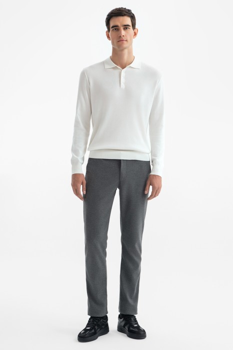 поло из хлопка по цене 8990 руб вид справа