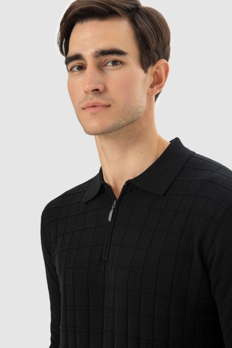 поло из хлопка от бренда kanzler вид слева