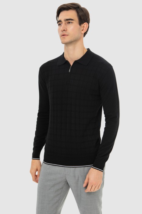 поло из хлопка из россии вид сбоку