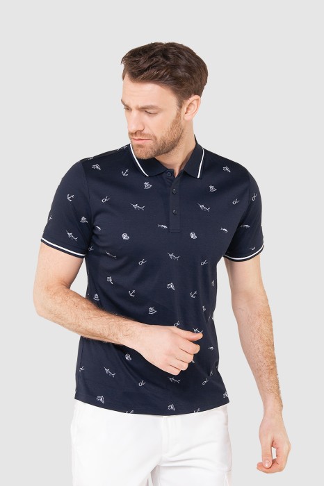 поло из мерсеризованного хлопка фотография