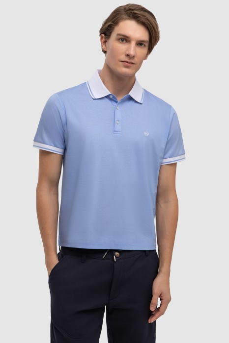 поло из мерсеризованного хлопка фотография