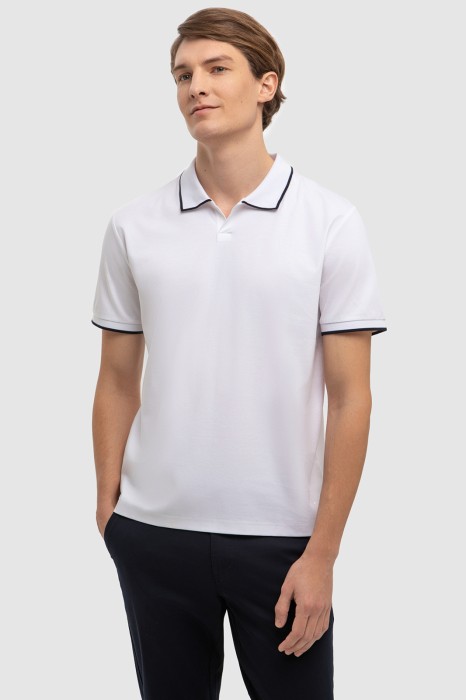 поло из мерсеризованного хлопка фотография