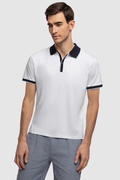 поло из мерсеризованного хлопка фотография