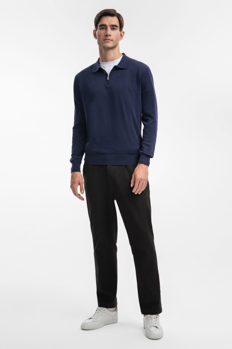 поло limited edition из хлопка, шелка и льна из россии вид сбоку