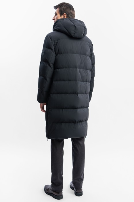 пуховик с водоотталкивающей обработкой из пуха спереди