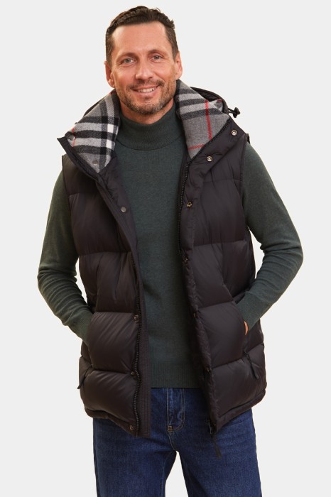 пуховик-трансформер короткий зимний со съемными рукавами и водоотталкивающей обработкой из россии вид сбоку